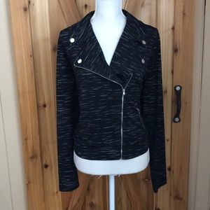 CANDIE’S Black Moto Jacket